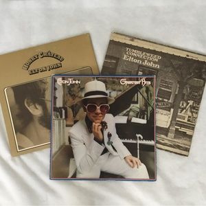 Elton John Vinyl LPs (3)